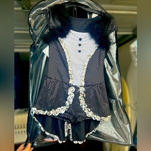 Girls dance costume